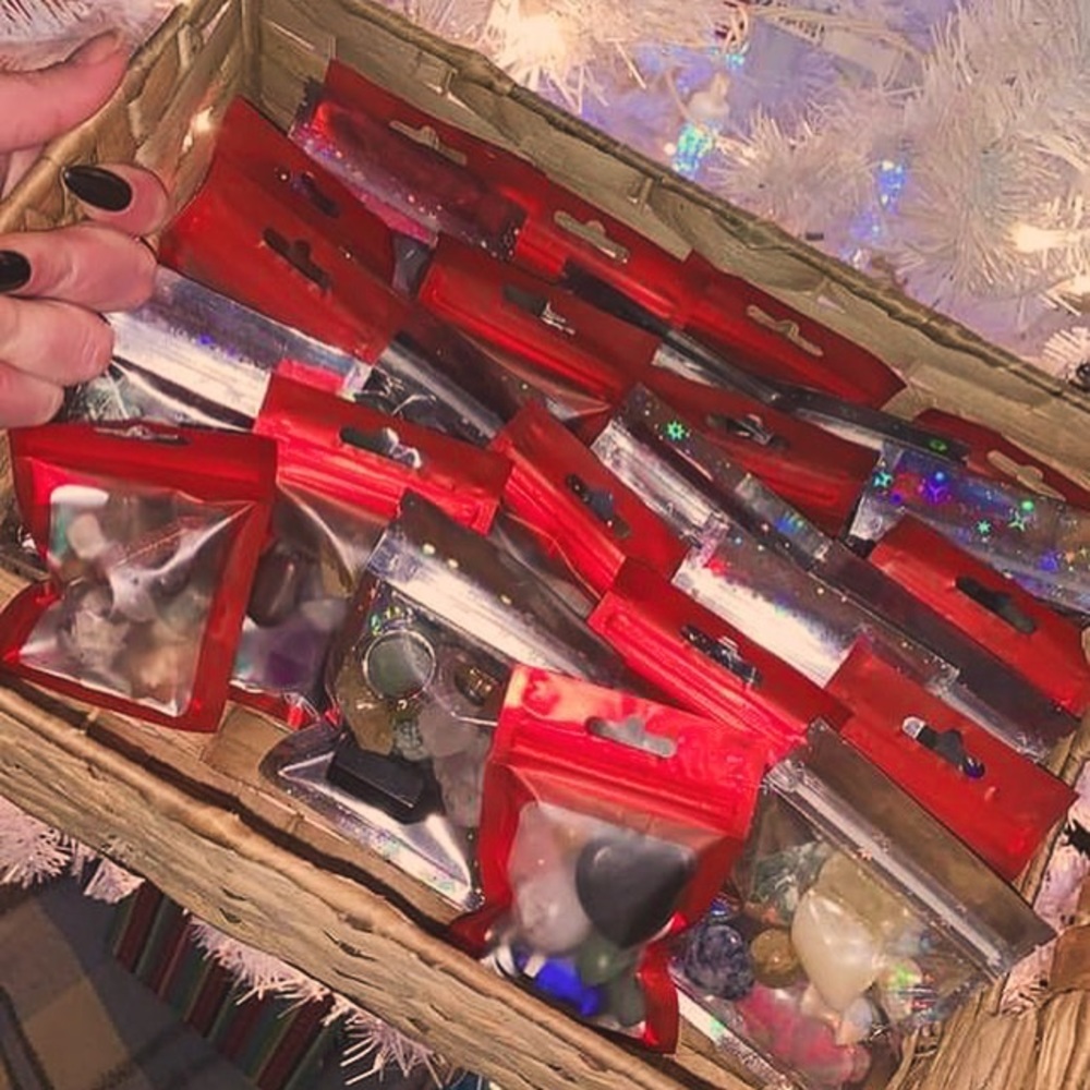 CRYSTAL MINI MYSTERY GIFT BAG STOCKING STUFFERS